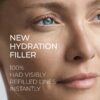 RoC Hydration+ Hyaluronic Acid Serum for Face, Hydrating, Plumping, Fragrance Free, Lightweight Formula with Collagen Proteins (1 Ounce) with Retinol Eye Cream Packette