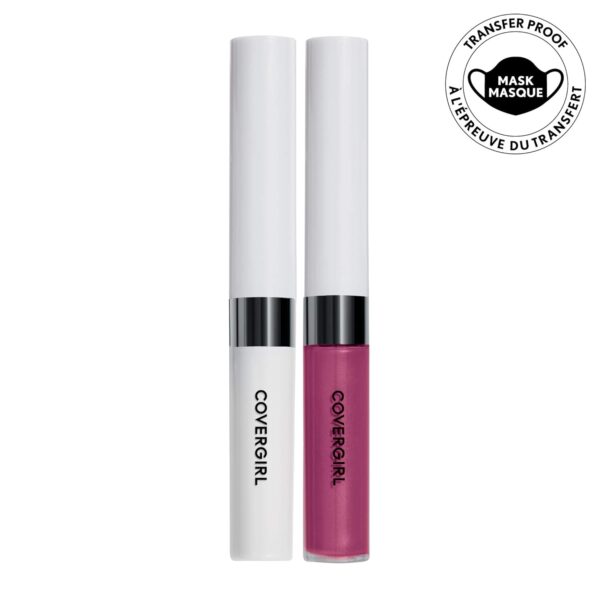 COVERGIRL Outlast All-Day Lip Color Custom Reds, Unique Burgundy , 2 Piece Set