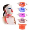Lifepro Red Light Therapy Face Mask - LED Light Therapy Mask with 3 Colors for Face and Neck - Portable Skin Care Device for at-Home Facials