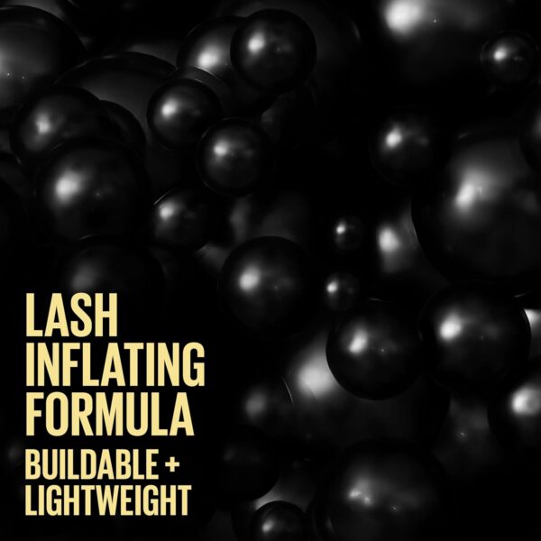 Maybelline The Colossal Bubble Washable Mascara, Buildable Mascara Volume and Length Formula for Bold, Separated Lashes, Very Black, 1 Count