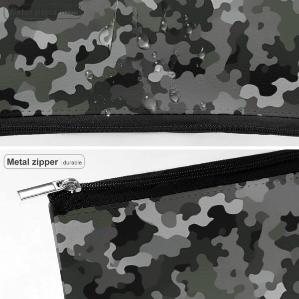 Makeup Bag for Women Cosmetic Bags Digital Travel Toiletry Bag Cute Zipper Make Up Bags Large Capacity Make Up Case Organizer Portable Makeup Pouch for Travelling Gift