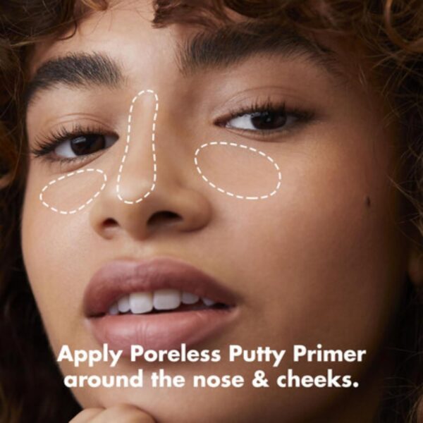 e.l.f. Poreless Putty Primer, Silky, Skin-Perfecting, Lightweight, Long Lasting, Smooths, Hydrates, Minimizes Pores, Flawless Base & Finish, All-Day Wear, Ideal for All Skin Types, 0.74 Fl Oz