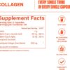 Habit Collagen Supplement (60 Capsules) - New Look, 2000mg Collagen Peptides, Vitamin C & Vitamin E, Skin Health, Antioxidants, Non-GMO, Gluten Free (1 Pack)