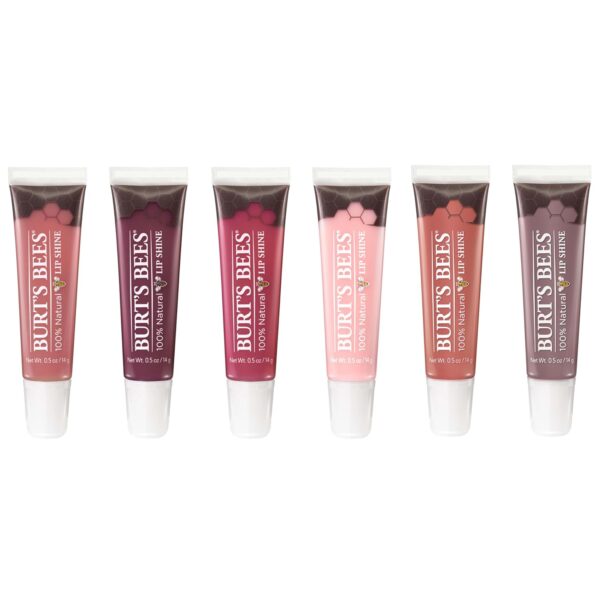 Burt's Bees Lip Gloss, Lip Shine for Women, 100% Natural Makeup, Pucker