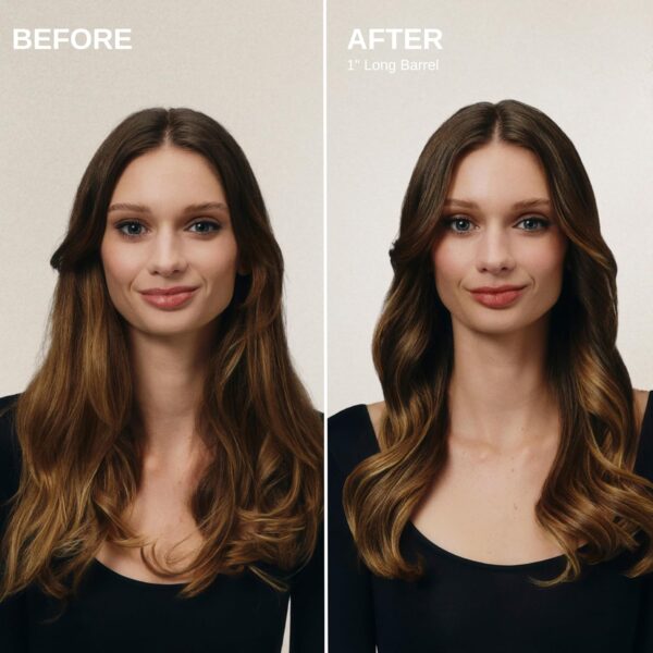 Bio Ionic Long Barrel Styler, Curling Iron with Moisture Heat Technology & NanoIonic MX, Versatile Curling Wand with Adjustable Heat Settings, Hair Curler with Extended Barrel