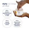 Dove Exfoliating Body Polish Scrub for Silky Skin Oatmeal & Calendula Oil Body Scrub Exfoliates & Gives Lasting Nourishment 10.5 oz