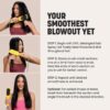 Drybar The Brush Crush Heated Straightening Brush | One Step Hair Straightener Brush, Smooth and Style for Frizz-free Hair, Works With All Hair Types