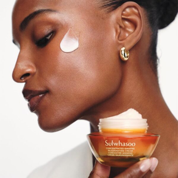 Sulwhasoo Concentrated Ginseng Rejuvenating Cream- Korean Ginseng & Peptide Anti-Aging Moisturizer with Vitamin C Derivative & Squalane for Wrinkles & Deep Hydration