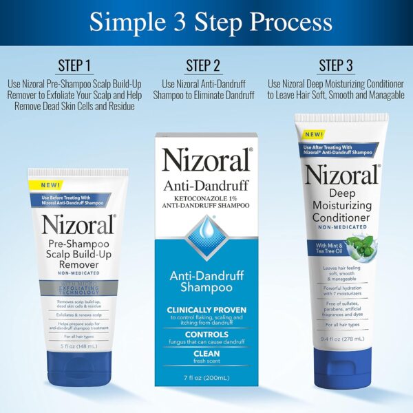 Nizoral Pre-Shampoo Scalp Build-Up Remover - Exfoliates and Renews Helps Prepare for Anti-Dandruff Shampoo Treatment, 5 oz