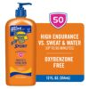 Banana Boat Sport Ultra SPF 50 Sunscreen Lotion, 12oz | Banana Boat Sunscreen SPF 50 Lotion, Oxybenzone-Free, Sunblock, Family Size, 12oz (Pack of 1)