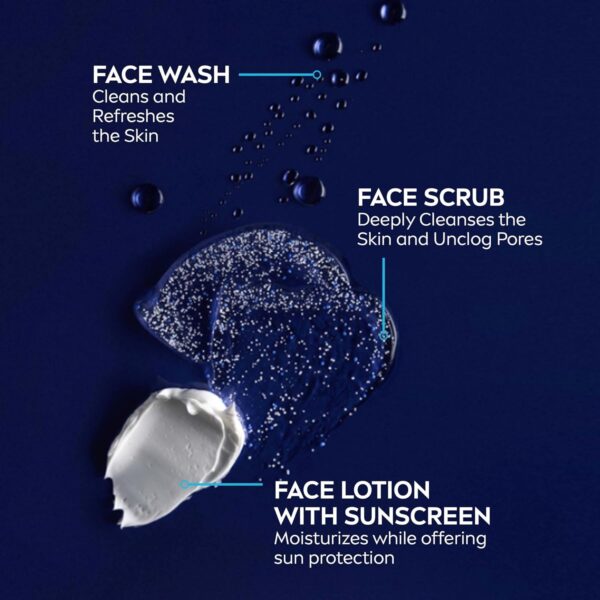 8153wRk6XL._SL1500_.jpg NIVEA MEN Maximum Hydration Moisturizing Face Wash with Aloe Vera, 5 Fl Oz Tube