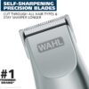 Wahl Groomsman Battery Operated Facial Hair Trimmer for Beard & Mustache Trimming Including Light Detailing and Body Grooming – Model 9906-717V