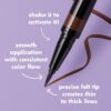 e.l.f. H2O Proof Eyeliner Pen, Felt Tip, Waterproof, Long-Lasting, High-Pigmented Liner For Bold Looks, Vegan & Cruelty-Free, Jet Black. 0.02 Fl Oz