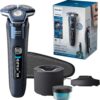 Philips Norelco Shaver 7800, Rechargeable Wet & Dry Electric Shaver with SenseIQ Technology, Quick Clean Pod, Charging Stand, Travel Case and Pop-up Trimmer, S7885/85