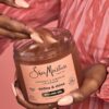 SheaMoisture Define & Shine Styling Gel + Flaxseed Coconut&Hibiscus Hydrates,Holds Your Style All Day Infused With Glycerin,Coconut Oil an Invigorating Sweet Scent ParabenFree Frizz Control Gel 15OZ