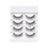 KISS Lash Couture Naked Drama Collection False Eyelashes Multipack 01 with Cushion Flexi Band, Style 'Ruffle', Full & Fluffy Volume, 4 Pairs Fake Eyelashes