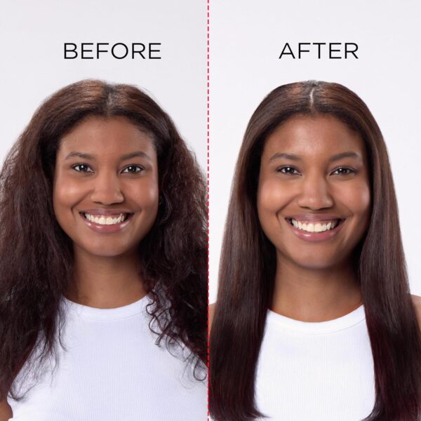 REVLON SmoothStay XL Straightening Brush - Hair Straightener Heated Hair Brush for Sleek, Long-Lasting Straight Hairstyles, Enhanced Shine and Moisture