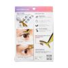 KISS imPRESS Falsies Self Adhesive Eyelashes, Press On Lashes, 12mm-14mm Natural Volume Lashes, Black, No Glue Needed, Invisible Band, 36 Lash Clusters & Non-Stick Applicator - Natural