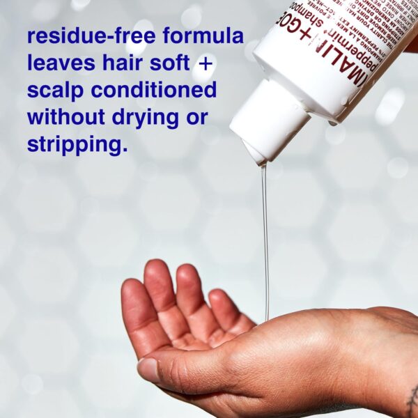 Malin + Goetz Shampoo – Clarifying, Unisex Natural Shampoo to Cleanse & Hydrate, Scalp Treatment Nourishes and Restores Healthy Texture for All Hair Types, Vegan and Cruelty-Free