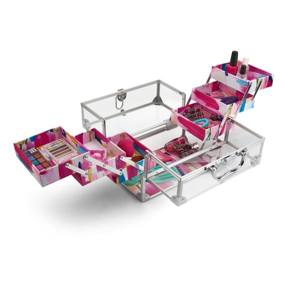 Caboodles Women's Neat Freak Train Case, Watercolor