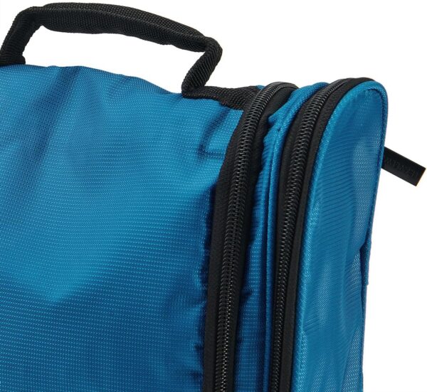 TravelWise Hanging Toiletry Bag, Travel Toiletry Organizer, Blue