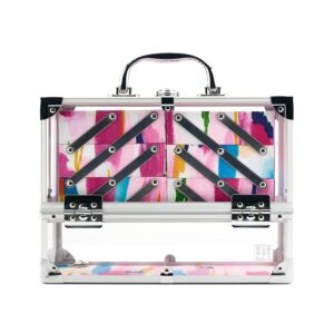 Caboodles Women's Neat Freak Train Case, Watercolor