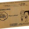 Puffs Plus Lotion Facial Tissues, 8 Family Boxes, 124 Facial Tissues per Box, Allergies and Colds