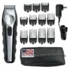 Wahl USA Lithium Ion Total Beard Trimmer for Men with 11 Guide Combs for Easy Trimming, Detailing, & Grooming – Model 9888