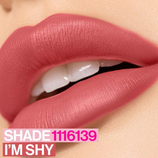 wet n wild Soft Blur Matte Lipstick, Velvety Semi-Sheer Buildable & Blendable Non-Drying Formula, Comfortable Wear, Vegan & Cruelty-Free - I'm Shy