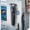 Philips Norelco Shaver 7800, Rechargeable Wet & Dry Electric Shaver with SenseIQ Technology, Quick Clean Pod, Charging Stand, Travel Case and Pop-up Trimmer, S7885/85