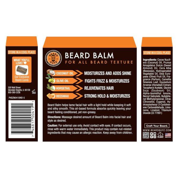 Beard Guyz Beard Balm - Style Your Beard (3oz)