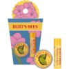 Burt's Bees Gifts Ideas - Spring Surprise Set, Original Beeswax Lip Balm and Lemon Butter Cuticle Cream, Natural Origin Lip Moisturizer With Responsibly Sourced Beeswax, 2 Count
