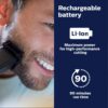 Philips Norelco Beard Trimmer and Hair Clipper - Cordless Grooming, Rechargeable, Adjustable Length, Beard Trimmer and Hair Clipper - No Blade Oil Needed - BT3230/41