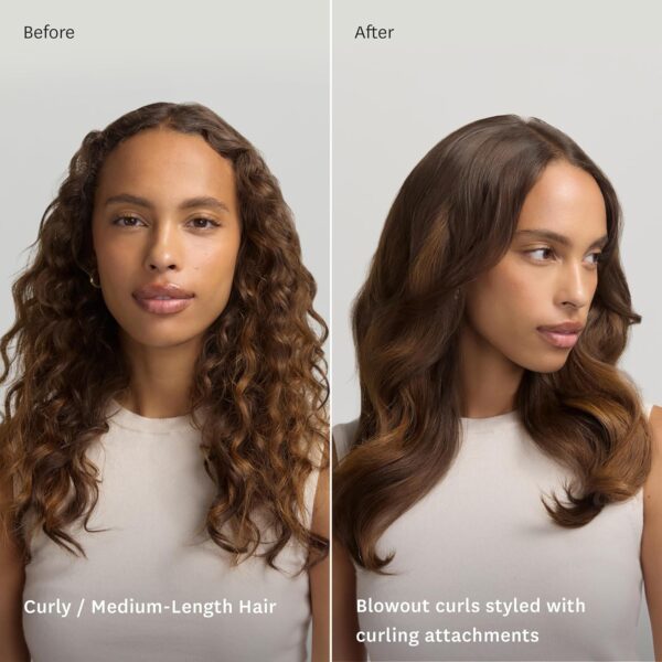 T3 Aire 360 Multi-Styler & Blowout System, Rapid Drying Hair Dryer, Ceramic Curling Attachments, Oval Brush & Drying Concentrator | Blowouts & Long-Lasting Curls | 1800 watts