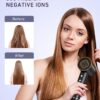 Hair Dryer, 150000 RPM High-Speed Brushless Motor Negative Ionic Blow Dryer for Fast Drying, Low Noise Thermo-Control Hair-Dryer-with-Diffuser and Nozzle