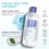 Organic Rehydrate Moisturizing Micellar Water - Gentle Makeup Remover -Leaves Skin Hydrated - Sensitive Skin Approved- Dermo Tested - 16.9 Fl Oz