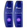 Head & Shoulders Clinical Dandruff Shampoo Twin Pack, Prescription Strength, Oil & Flake Control, Seborrheic Dermatitis Relief, Citrus, 13.5 Fl Oz Each (Set of 2)
