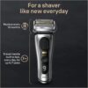 Braun Series 9 9517s PRO+ Electric Razor for Men, 5 Pro Shave Elements & Precision Long Hair ProTrimmer, Charging Stand, Braun’s Best for Smooth Skin, Wet & Dry Electric Razor with 60min Runtime