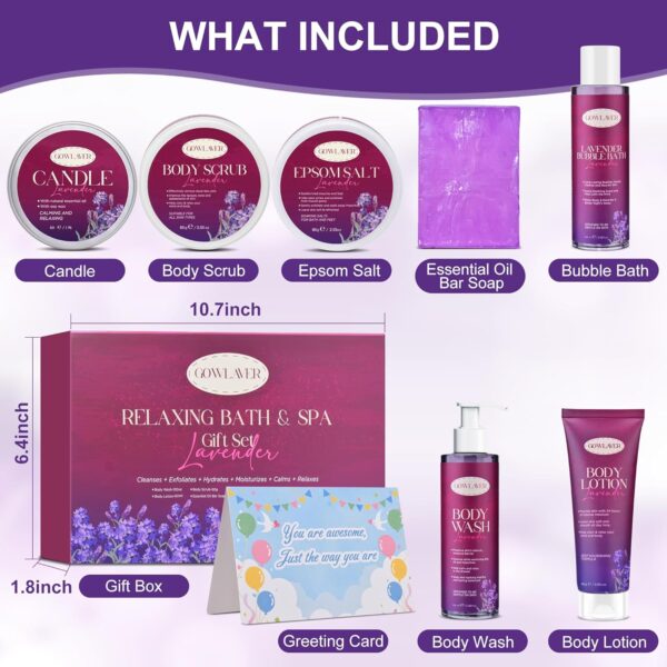 Gifts for Women,Relax Stress Relief Birthday Gifts for Women Spa Basket Self Care Package Her Mom Sister Wife Teen Best Friend Valentine Mothers Day Gift Regalos Para Mujer Christmas Stocking Stuffers