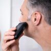 MANSCAPED® The Handyman™ Compact Face Shaver – Portable Men’s Travel Facial Hair Groomer, USB-C Rechargeable Razor, Electric Foil Face Shaver, Waterproof, Cordless, Dual-Action SkinSafe® Foil Blades