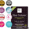 NEW NORDIC Hair Volume Tablets, 3000 mcg Biotin & Biopectin Apple Extract, Hair Vitamins to Support Natural Hair Growth, 90 Count (Pack of 1)