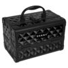 SHANY Chic Makeup Train Case Cosmetic Box Portable Makeup Case Cosmetics Beauty Organizer Jewelry storage with Locks, Multi trays Makeup Storage Box with Makeup Mirror - Twilight