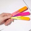 Tweezerman Piece Neon Hot Nail Files, Assorted 3 Count