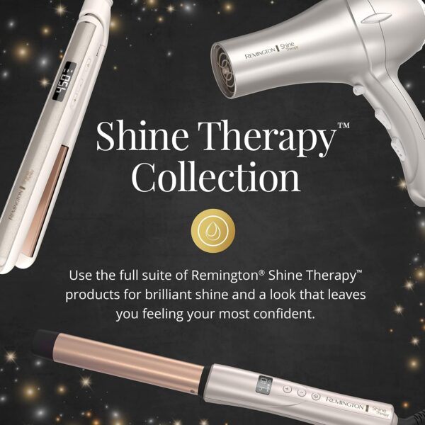 Remington Shine Therapy Argan Oil & Keratin Treated Hot Rollers Set, Professional Hair Curlers for Setting All Hair Lengths from Short and Medium to Long