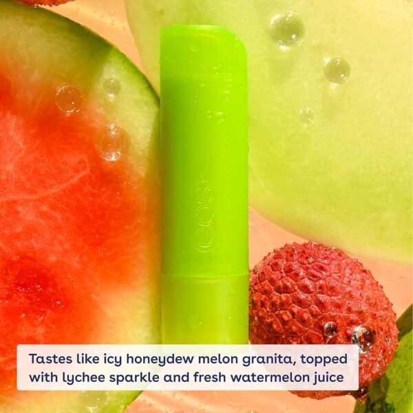 eos Sunset Sips Lip Balms- Melon Mai Tai & Wild Cherry Slushie, All-Day Moisture, Lip Care, 0.14 oz, 2-Pack