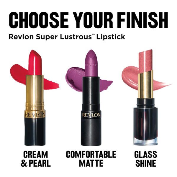 Revlon Super Lustrous The Luscious Mattes Lipstick, High Impact with Moisturizing Velvety Formula, Shameless, 0.74 oz