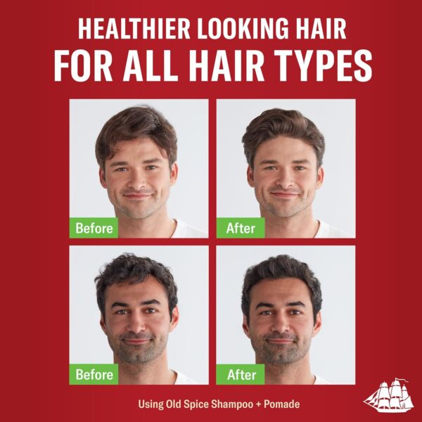 Old Spice Fiji 2-in-1 Shampoo and Conditioner Set for Men, Coconut & Tropical Wood Scent, Healthier, Fuller, More Moisturized Looking Hair, 21.9 Fl Oz Each, Twin Pack