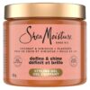 SheaMoisture Define & Shine Styling Gel + Flaxseed Coconut&Hibiscus Hydrates,Holds Your Style All Day Infused With Glycerin,Coconut Oil an Invigorating Sweet Scent ParabenFree Frizz Control Gel 15OZ