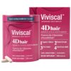 Viviscal 4D Hair Growth Cycle Supplements for Women for Full, Strong, and Healthy Hair; Made with Keratin, Vitamin A, Biotin, Zinc, 30 Day Supply, 60 Count