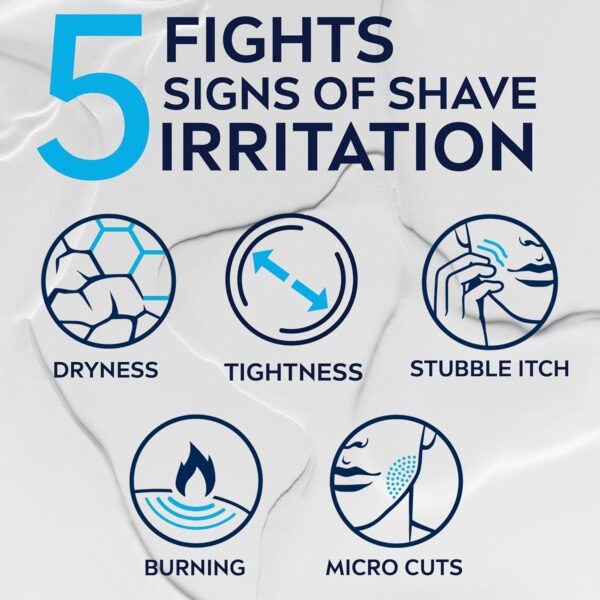 NIVEA MEN Sensitive Cooling Post Shave Balm with Vitamin E, Chamomile and Seaweed Extracts, 3 Pack of 3.3 Fl Oz Bottles